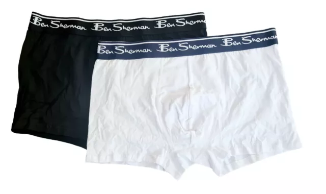 New Ben Sherman Men's 3 Pack Trunks, Underwear | Sizes S, M, L 3