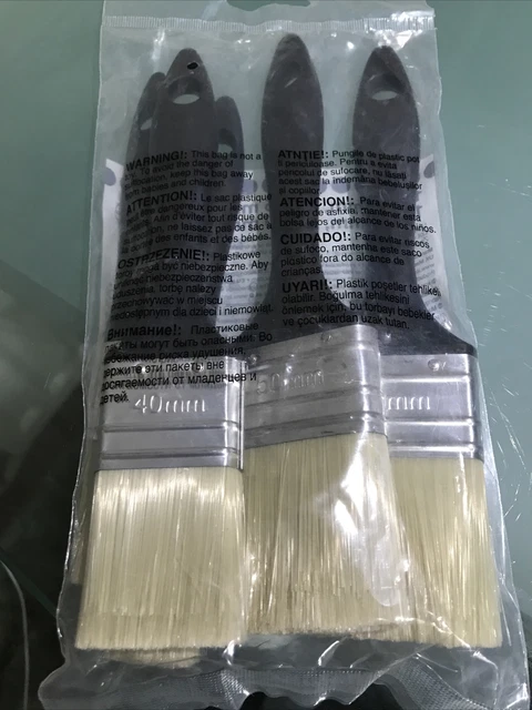 Ensemble de 5 brosses à peinture universelles tailles 13 mm - 50 de haut