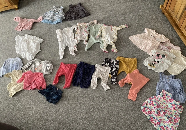 3-6 months Baby Girl Clothes Bundle