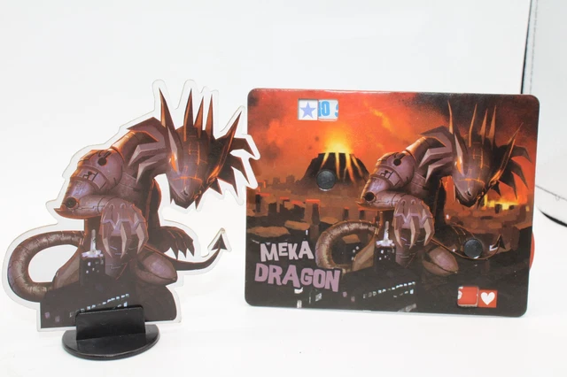 KING OF TOKYO Replacement MEKA DRAGON Monster Board & Cardboard Figure & Stand
