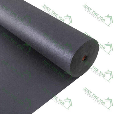 2m Wide Weed Control Fabric - Non-Woven Ground Cover Membrane Garden Landscape