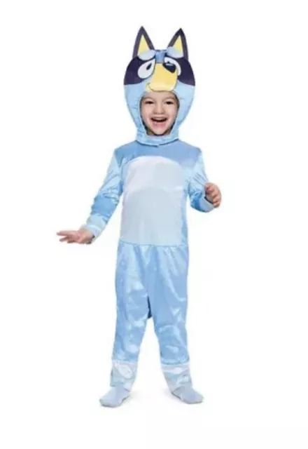 BLUEY HALLOWEEN COSTUME 3T - 4T Kid Child Boy Girl Bluey and Friends ...