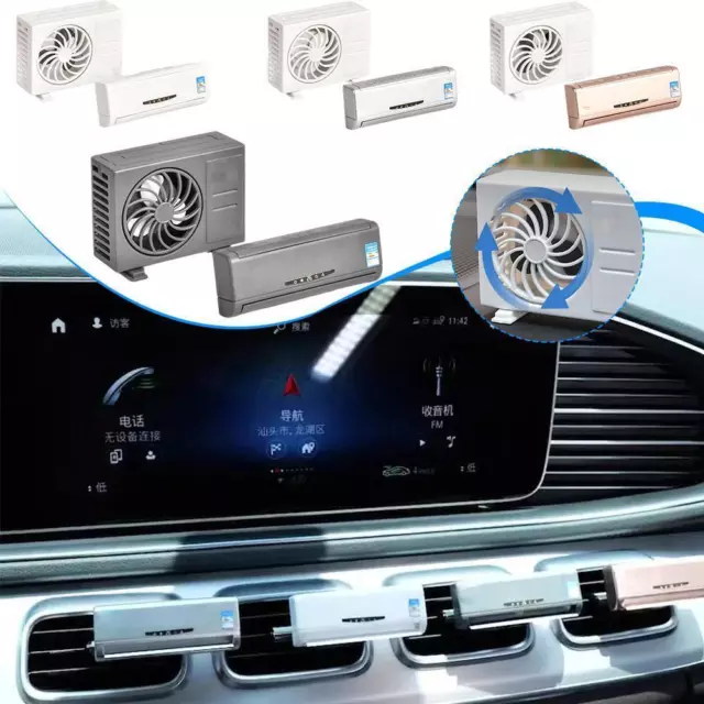 Solar-Autoparfüm Klimaanlage Modellzubehör Parfüm AirOutlet I7 Hot Fragranc C6G0 2