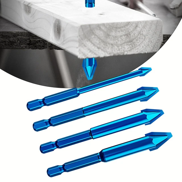Exzentrische Bohrer Bohrer Dreieckiges Stück Für Holzfliesen Hex Shank