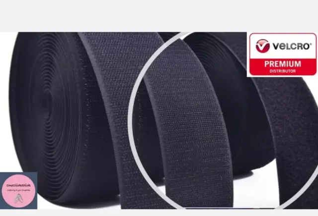 SELF ADHESIVE HOOK & LOOP VELCRO Genuine Brand PS14 Sticky Back Tape Strips