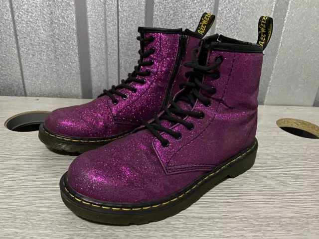 Purple sparkle deals dr martens