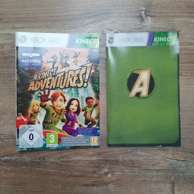 Jeu Kinect Adventures! Pour Xbox 360 - Version Complète - Très Bon état