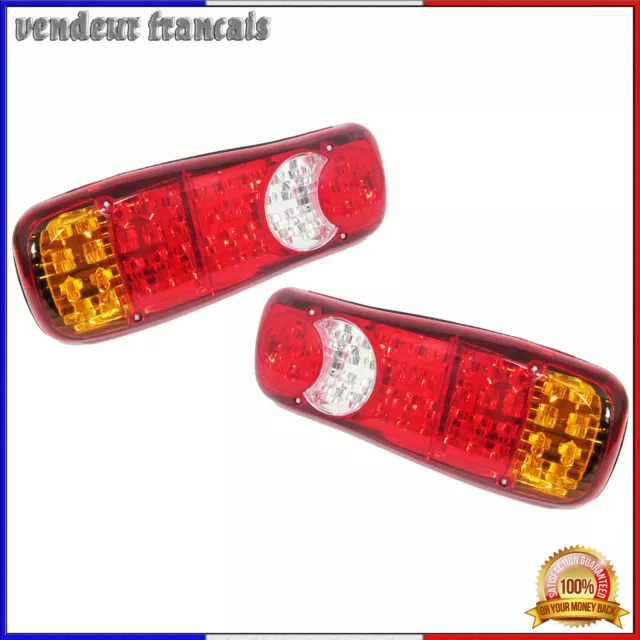 1x PAIRE 24V LED FEUX ARRIERE STOP POUR FIAT 50NC FIAT DUCATO RENAULT MASTER