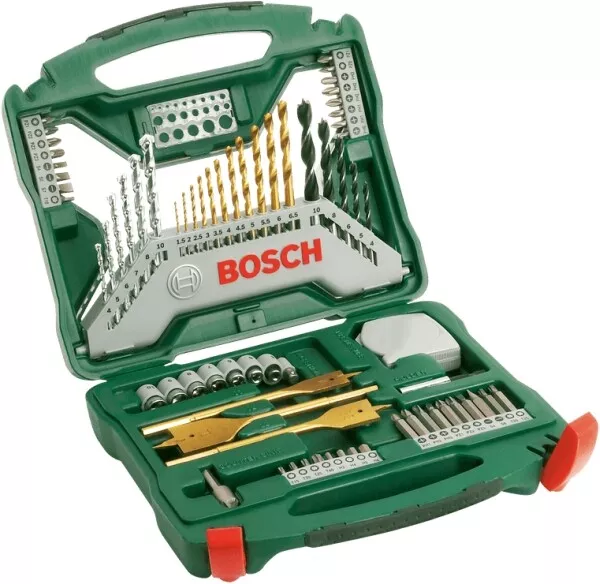 Bosch X70Ti - X-Line Bohrer- und Schrauberbit- Set Titan - 70-teilig