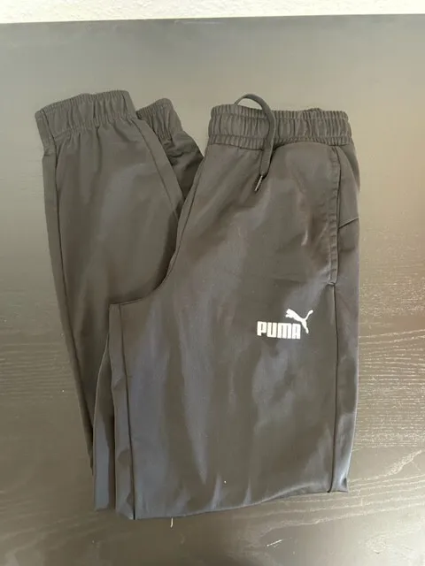 #1362: PUMA Herren Baseball Tricot Suit Trainingshose Jogginghose Schwarz Gr. S