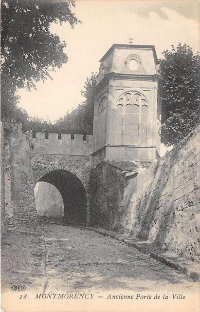 Cpa 95 Montmorency Ancienne Porte De La Ville