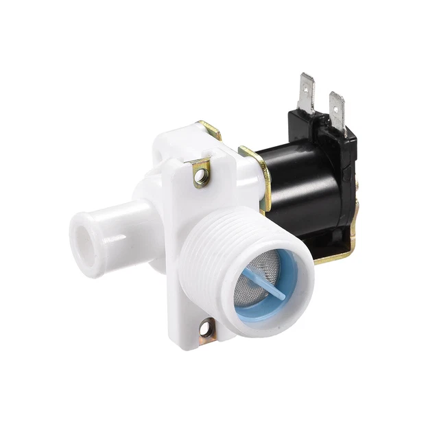 Électrovanne Eau AC 220-240V G3/4 – 13,5 Mm, 90° Ou 180°, Filetage Robinet, Compatible Odeer & Systèmes Automatiques