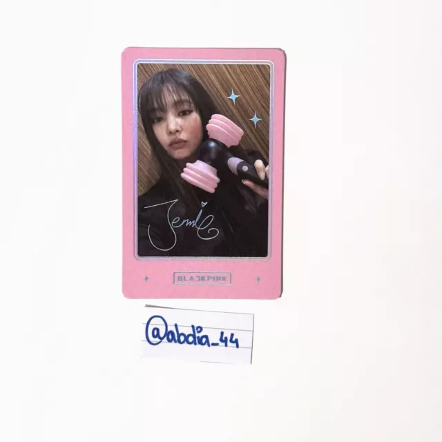 blackpink lightstick version 2 jennie preorder photocard