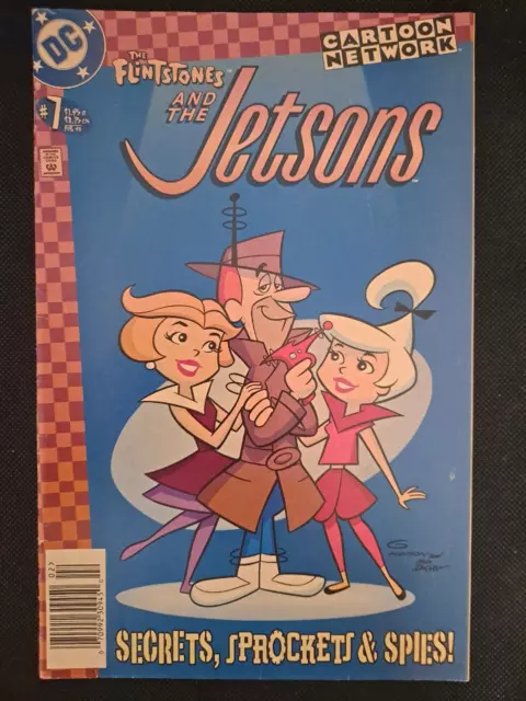 DC #7 FEB 98 THE FLINTSTONES AND THE JETSONS CARTOON NETWORK COMIC BOOK!e8391UXX