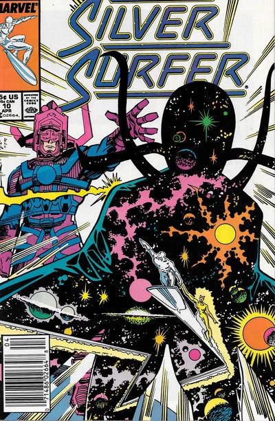 Silver Surfer, The (Vol. 3) #10 (Newsstand) VF; Marvel | Galactus Steve Englehar