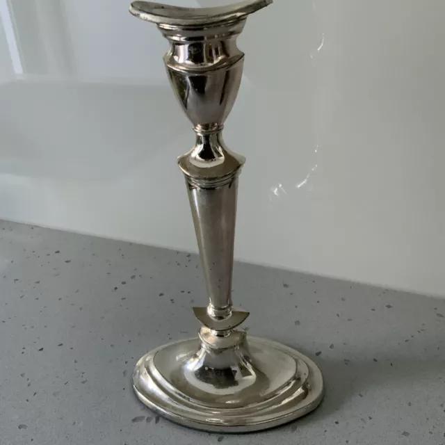 Candle Stick Holder  Silver Plated