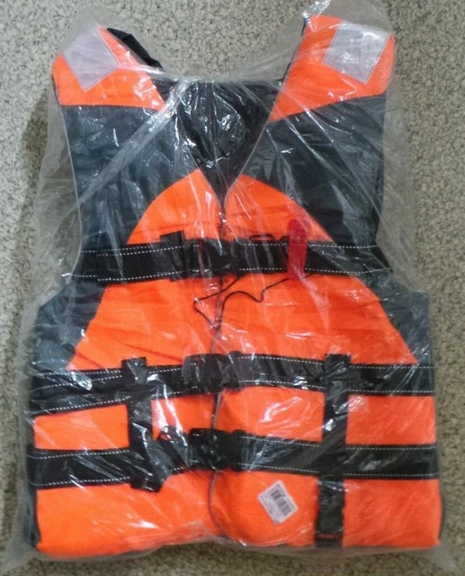 Gilet De Sauvetage Enfant 3/24 Mois Harnais + Sifflet