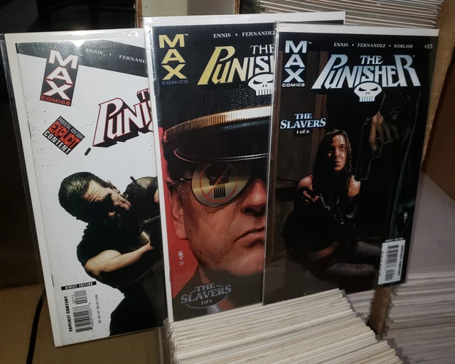 The Punisher MAX Comics #25 - 36 (Ennis) & Annual #1 (Benson)