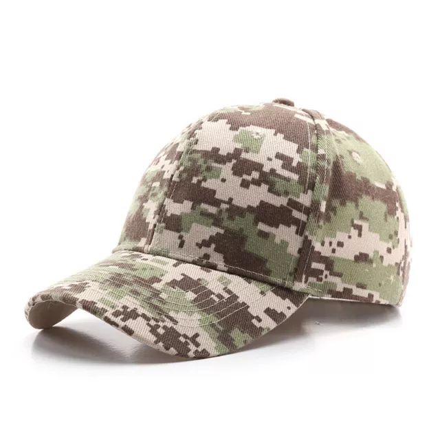 Adjustable Unisex Camouflage Baseball Cap Sun Outdoor Hat Sport Casual Headgear