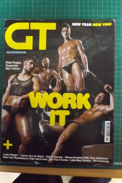 Gt Gay Times Magazine Gaytimes Work It 352 January 2008 (Gn2003)