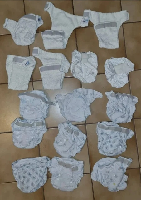Produktbild von Waschbare Stoffwindeln + 6 Windeleinlagen Aus Windeln Set