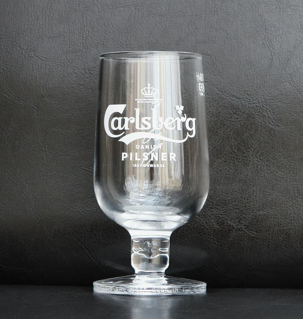 GarageBar Cobra Glass | Bicchiere da birra | Prodotto ufficiale | Viene fornito con 2 tappetini antigoccia per birra (2, pint/20 once