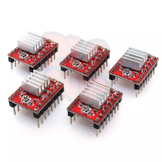 A4988 Stepper Motor Driver Module 3D Printer Polulu StepStick RAMPS RepRap 5PCS