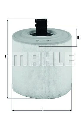 LX 1591/2 FILTRO ARIA MOTORE FILTRO MOTORE KNECHT PER VOLVO
