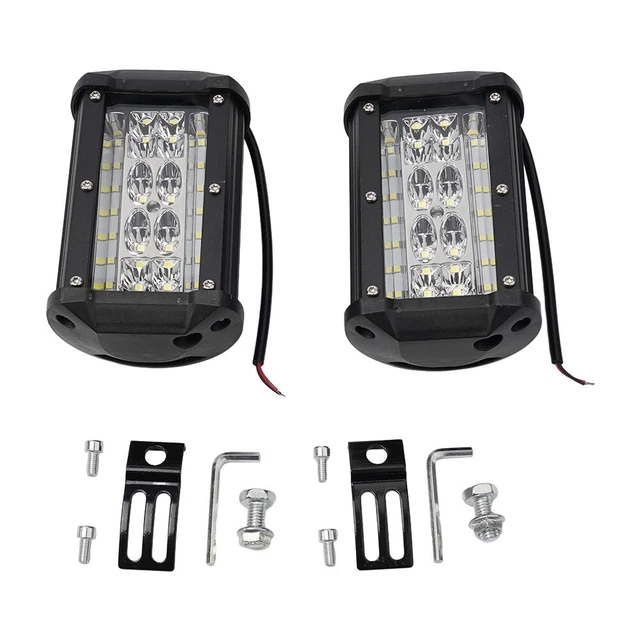 2 pièces 5 pouces 84 W double face tireur latéral quatre rangées lumières DE