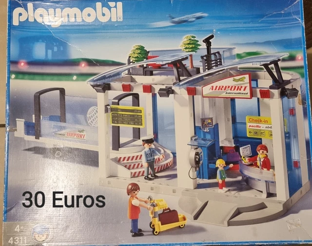 playmobil wagon toit surélevé orange