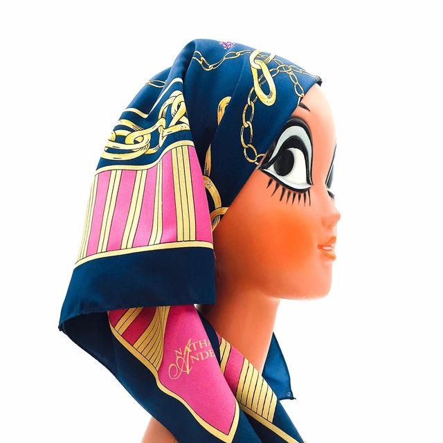 Foulard Carré Nathalie Andersen - Multicolore - Femme