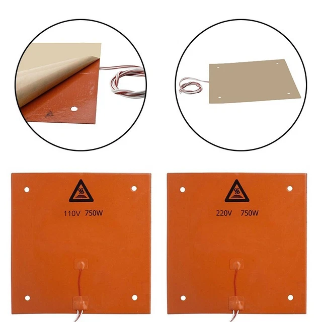 Silicone Chauffage Coussinet CR-10 Imprimante Remplacement for Creality Commode