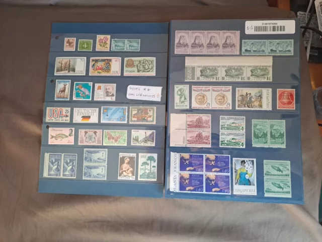 Lot Timbres  Monde Usa Neufs