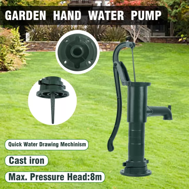 Schwengelpumpe Handschwengelpumpe Brunnenpumpe Wasserpumpe Handpumpe Gartenpumpe