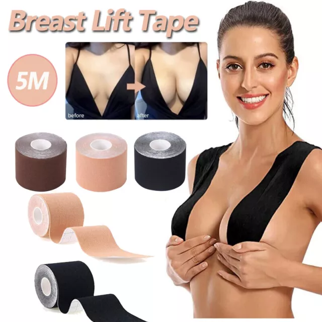 PUSH-UP BOOB TAPE Breast Lift Adhensive Tape Lift Up Invisible Bra