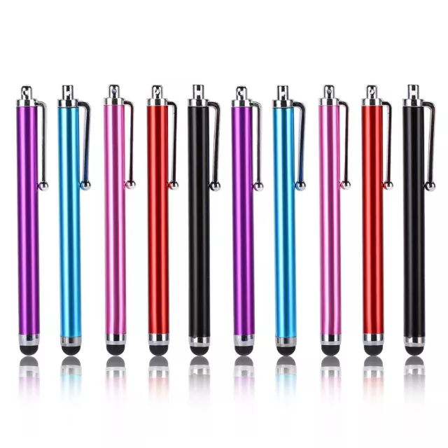10 Capacitive Touch Screen Stylus Pen Universal For iPhone iPad Samsung Tablet