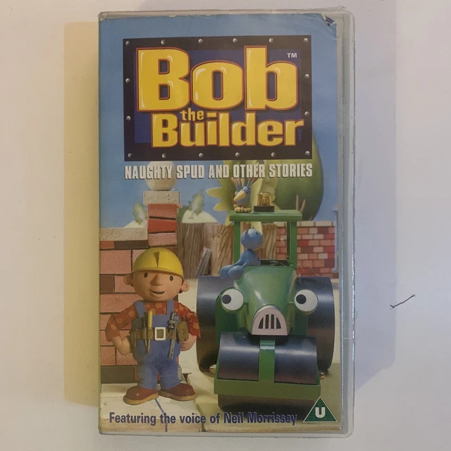 BOB THE BUILDER VHS video tape Cult Classic Naughty Spud £7.00