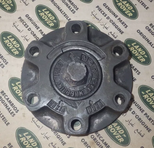 Gen. Land Rover Series Cover Casting & Actuating Disc Dust Free Wheeling Hub MAP