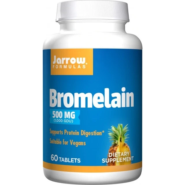 Jarrow Bromelina 500mg 60 pestañas