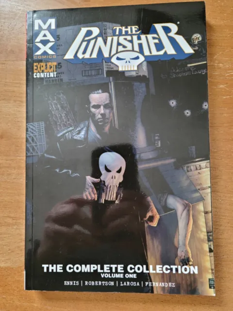 Punisher MAX Comics The Complete Collection Vol 1 Garth Ennis Marvel Explicit