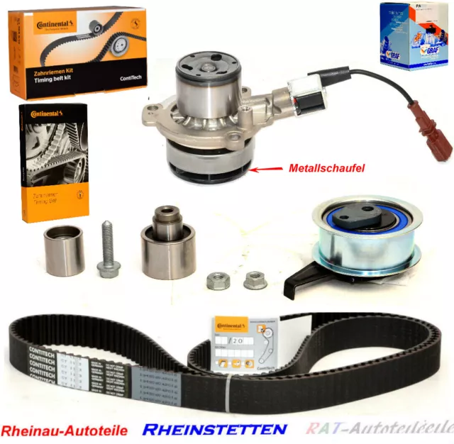 CONTI ZahnriemenSatz/KIT CT1168K3+WAPU  für  VW SKODA SEAT