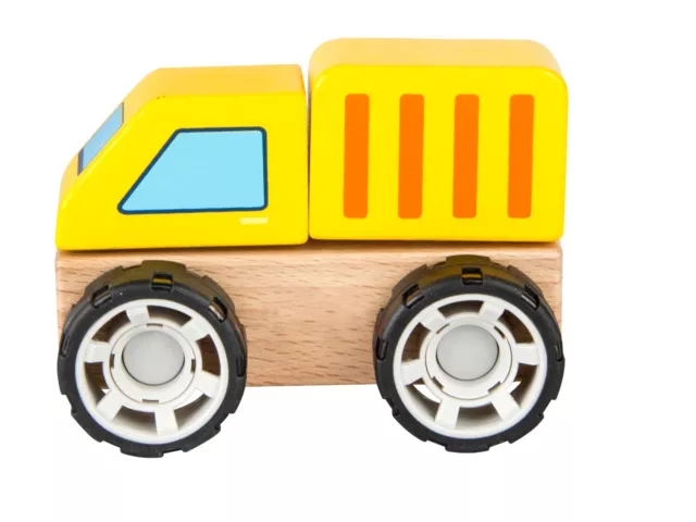 Vehiculo de Madera para Montar y Desmontar Camion niños bebes Juguete iwood