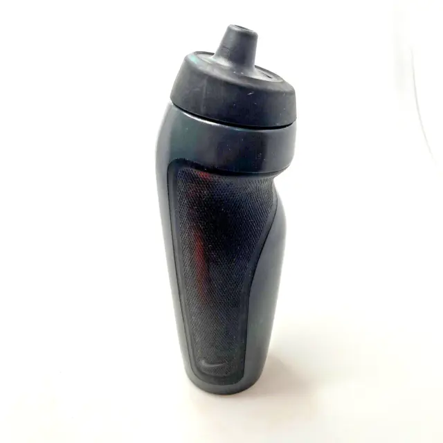 Nike Hyperfuel Squeeze Water Bottle 20 oz, BPA Free, Black/Black