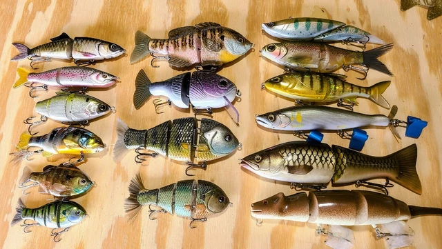 Lot of 16 Swimbaits 6th Sense Bullshad Jackall Deps G Ratt KGB Glide Bait Lot of 16 Swimbaits 6th Sense Bullshad Jackall Deps G Ratt KGB Glide Bait