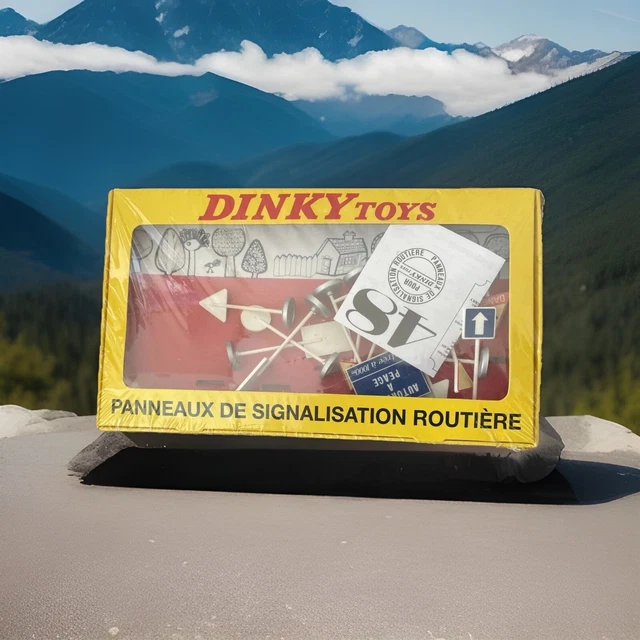 30 Panneaux De Signalisation Plastique - Échelle 1/32 - Années 1960 - France