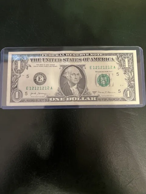 2017A - $1 Dollar Super Repeater. Excellent Condition. ￼S/N # E 12121212 A.