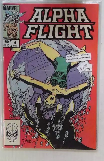 1983 Alpha Flight #4 Marvel Comics VF+ 1st Series 1st Print Comic Book