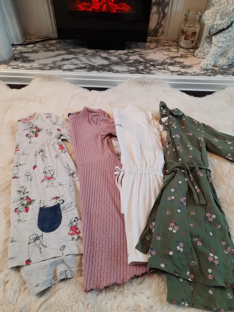 Girls Long Sleeve Dress Bundle 5/6. Next & H&M Party. Fashion. Perfect