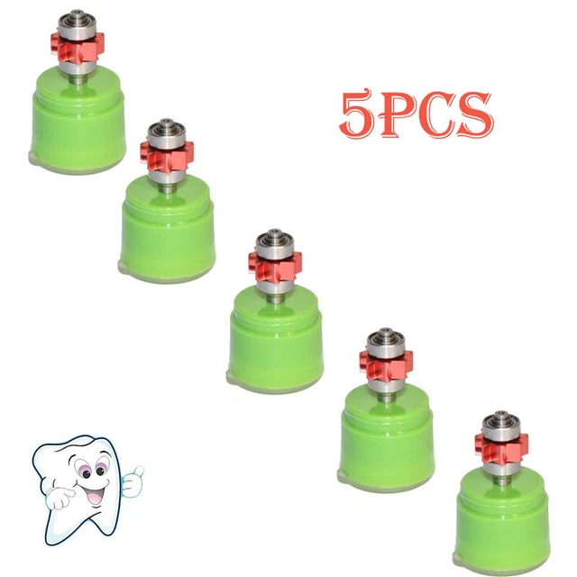 5PCS Dental Turbine Ceramic Cartridge Rotor Standard f/ High Speed handpiece FDA