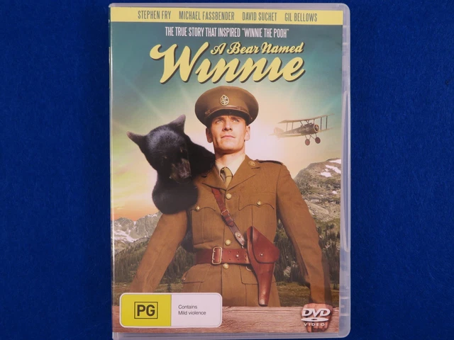 A Bear Named Winnie - Stephen Fry - DVD - Region 4 - Fast Postage !!